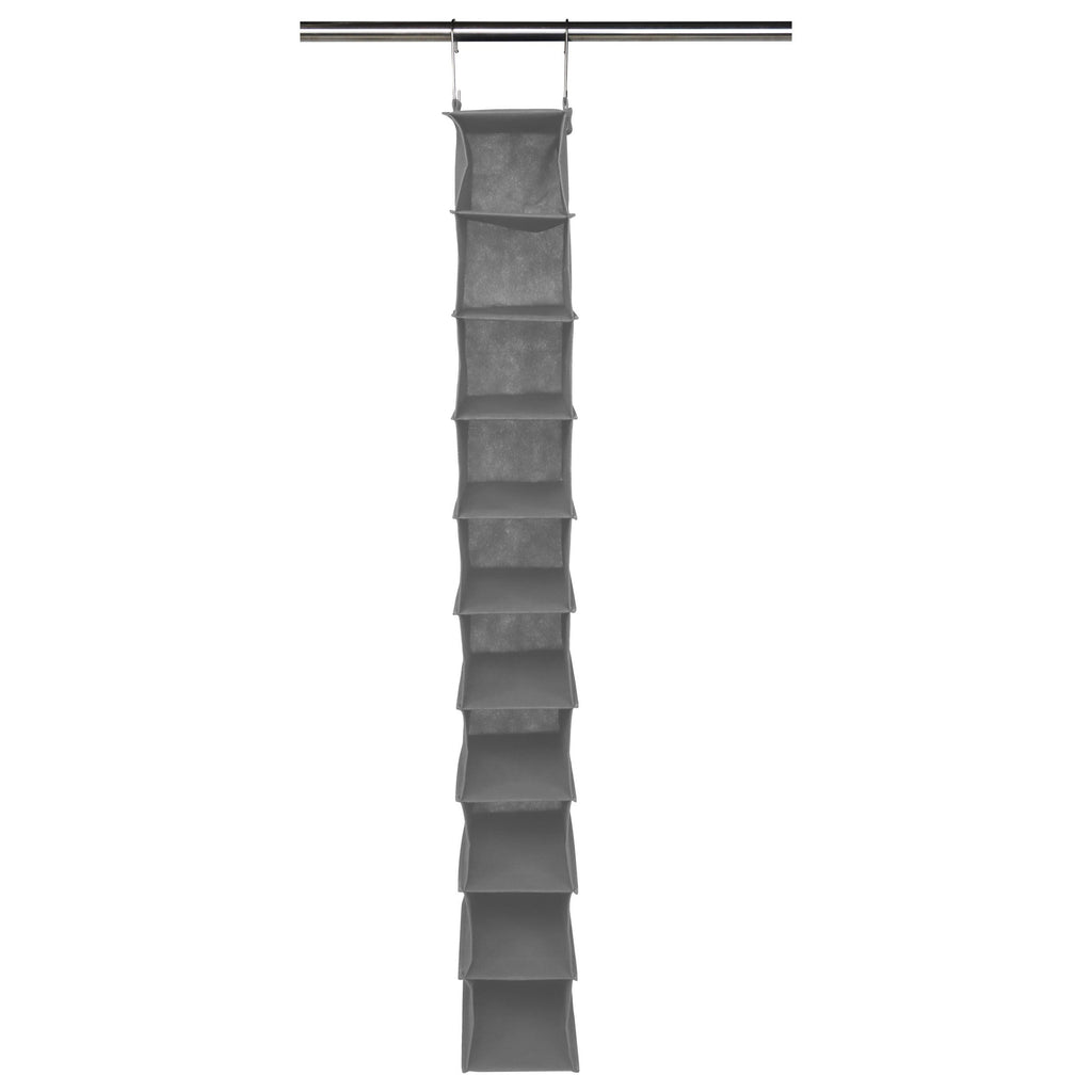 Space Logic 10-Pocket Hanging Organiser  Urban Grey image 1