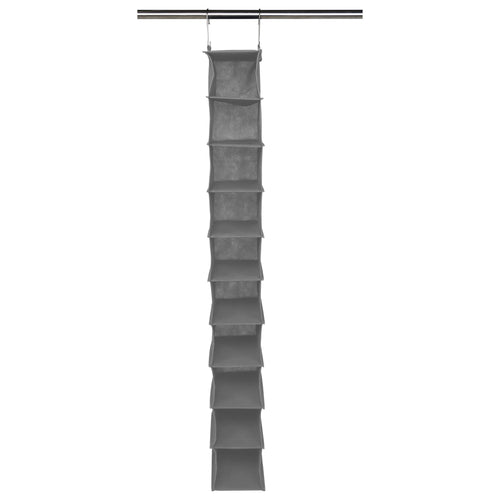 Space Logic 10-Pocket Hanging Organiser  Urban Grey image 1