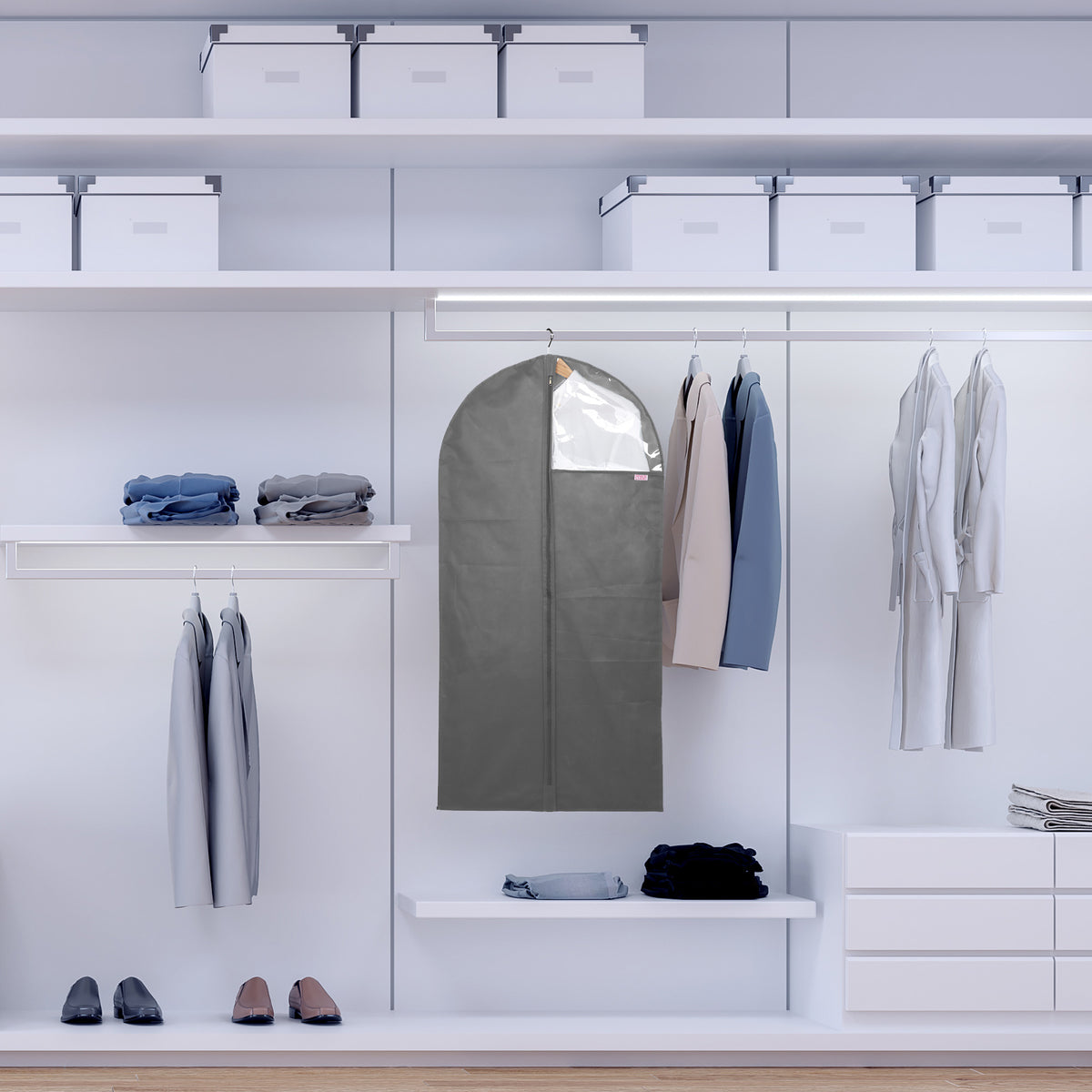 Space Logic Dress & Coat Cover Urban Grey image 1