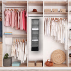 Space Logic 6-Shelf Hanging Organiser Urban Grey image 4