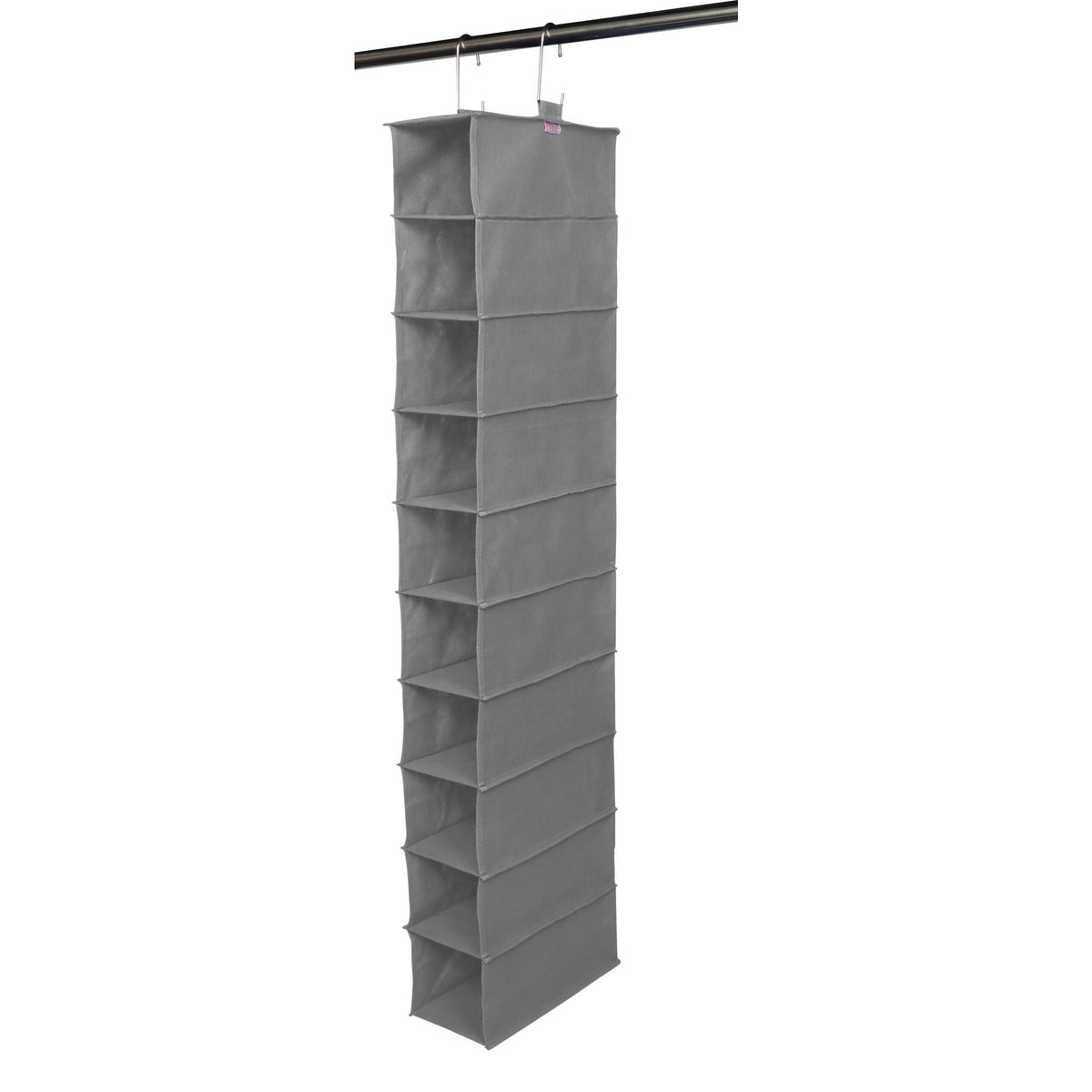 Space Logic 10-Pocket Hanging Organiser  Urban Grey image 2
