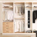 Space Logic 10-Pocket Hanging Organiser Midnight Black image 3