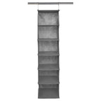 Space Logic 6-Shelf Hanging Organiser Urban Grey image 2