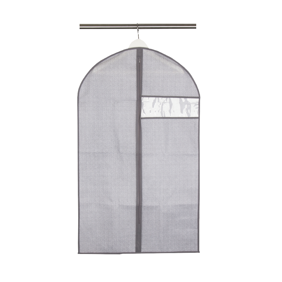 Space Logic Suit Cover Grey Herringbone image 0