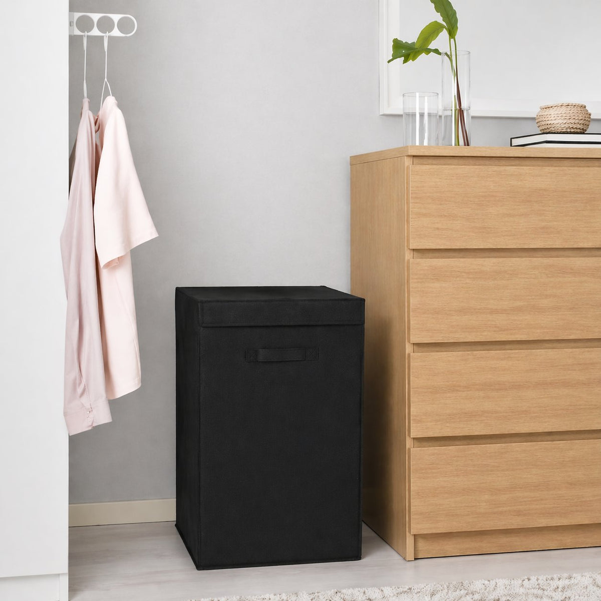 Space Logic Laundry Hamper Midnight Black 75L image 1