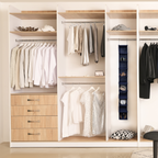 Space Logic 10-Pocket Hanging Organiser Navy