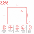 Space Logic Cube Vacuum Storage Bags 1 Piece Extra Large