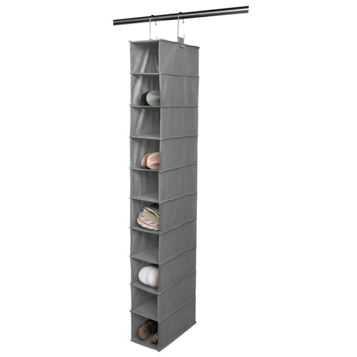 Space Logic 10-Pocket Hanging Organiser  Urban Grey image 0