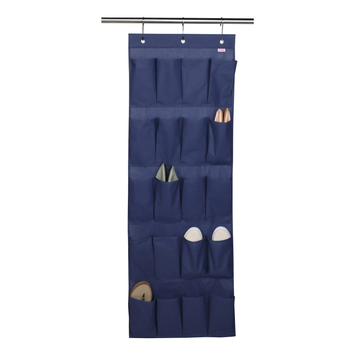 Space Logic 20 Pocket Over Door Organiser Navy image 0