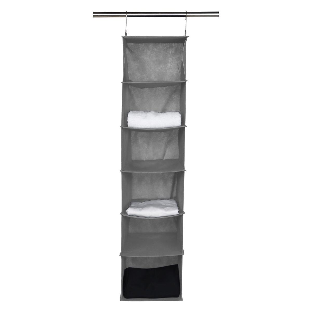 Space Logic 6-Shelf Hanging Organiser Urban Grey image 1