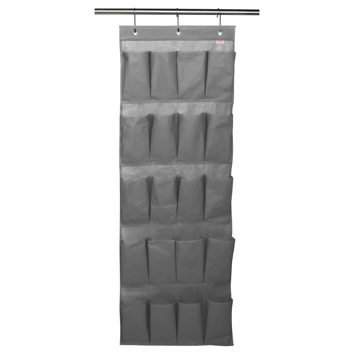 Space Logic 20 Pocket Over Door Organiser Urban Grey image 2