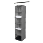 Space Logic 6-Shelf Hanging Organiser Urban Grey image 0