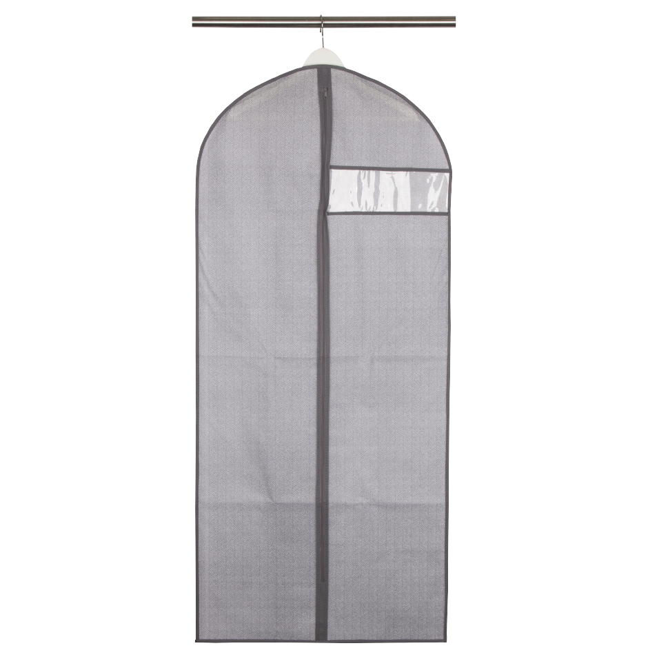 Space Logic Dress & Coat Cover Grey Herringbone image 0
