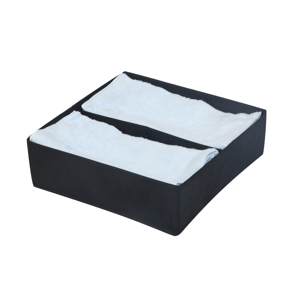 Space Logic Drawer & Closet Caddy Large Twin Section Midnight Black image 0