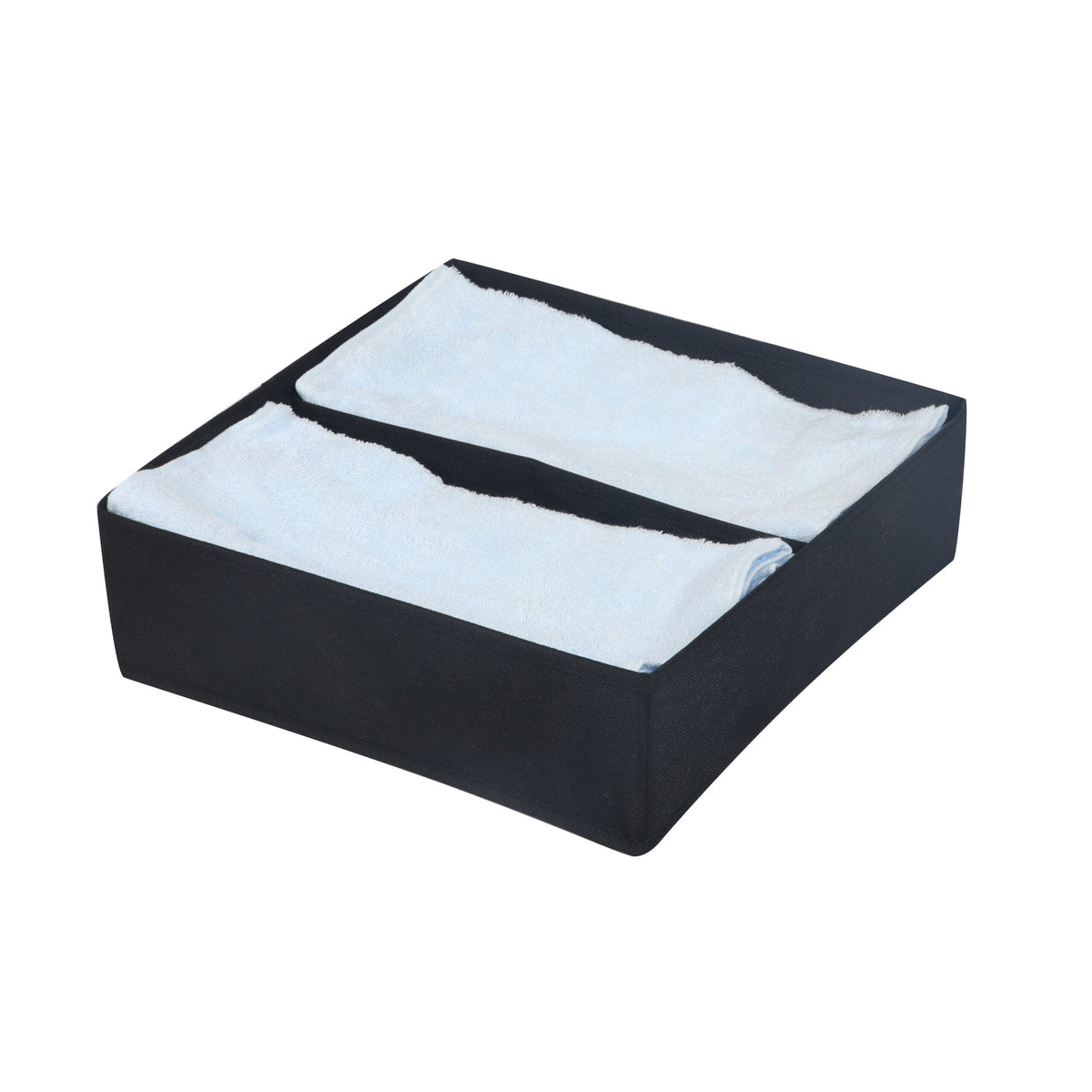 Space Logic Drawer & Closet Caddy Large Twin Section Midnight Black image 0