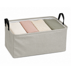 Space Logic Laundry Basket Stone Grey 35L