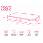 Space Logic Underbed Storage Tote Urban Grey